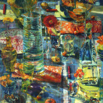 “Blue Notes, 2009” Oil, 52” x 30” 2009